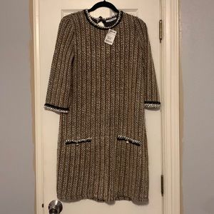 Zara mid sleeve sweater dress